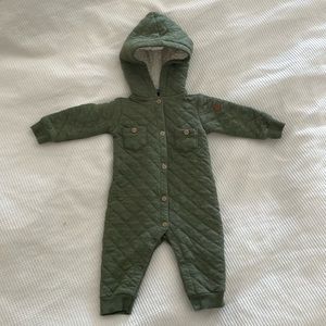 COPY - 7 for All Mankind Baby Fleece Coverall with Hood
